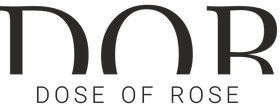 Logo of Dose of Rose on a white background